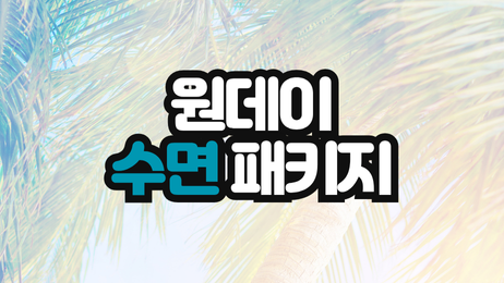 원데이 수면 패키지 썸네일